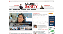 Desktop Screenshot of marketsanity.com